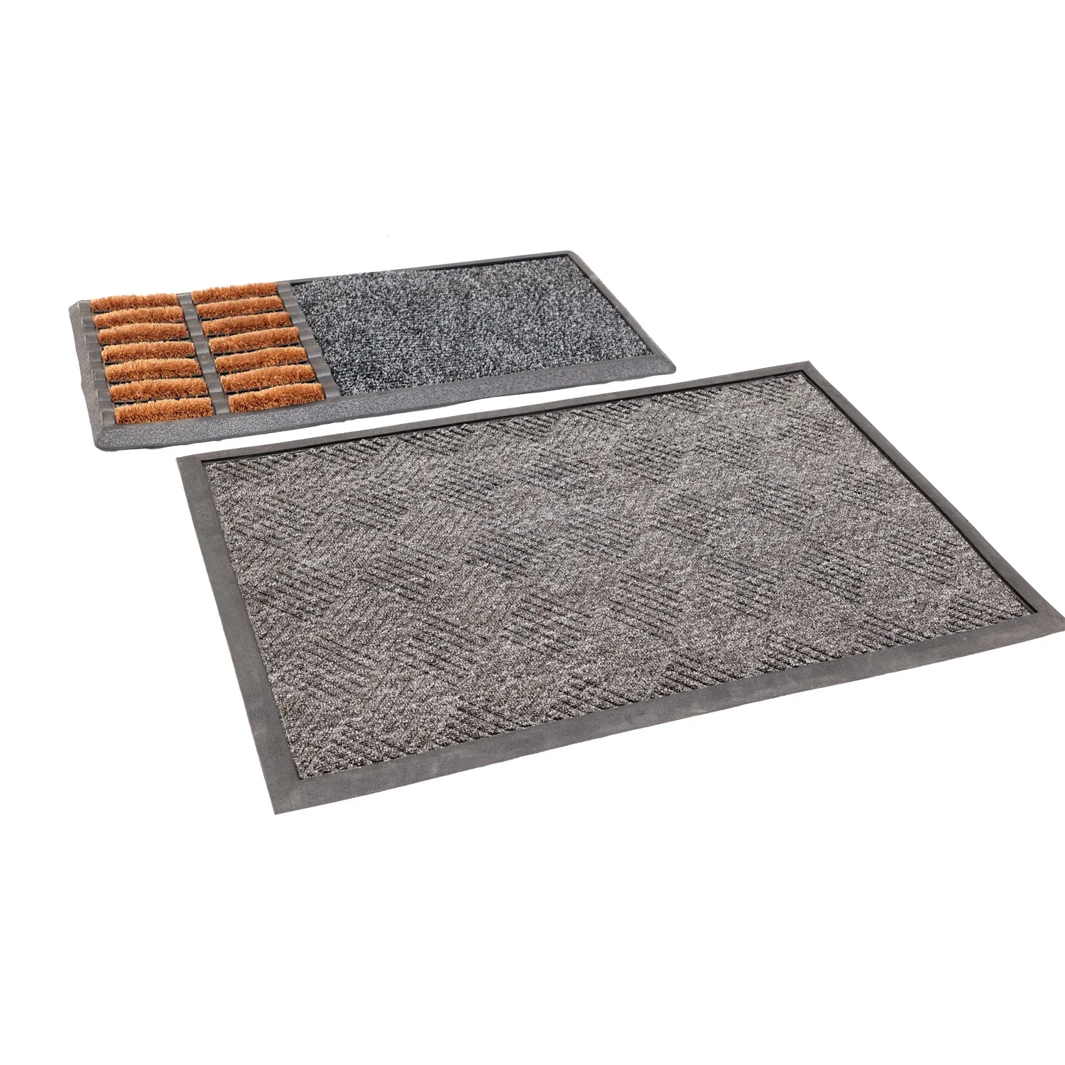 OnlyMat Sanitize Rubber Tray Mat COMBO - 3 Mats - Indoor / Outdoor, Waterproof