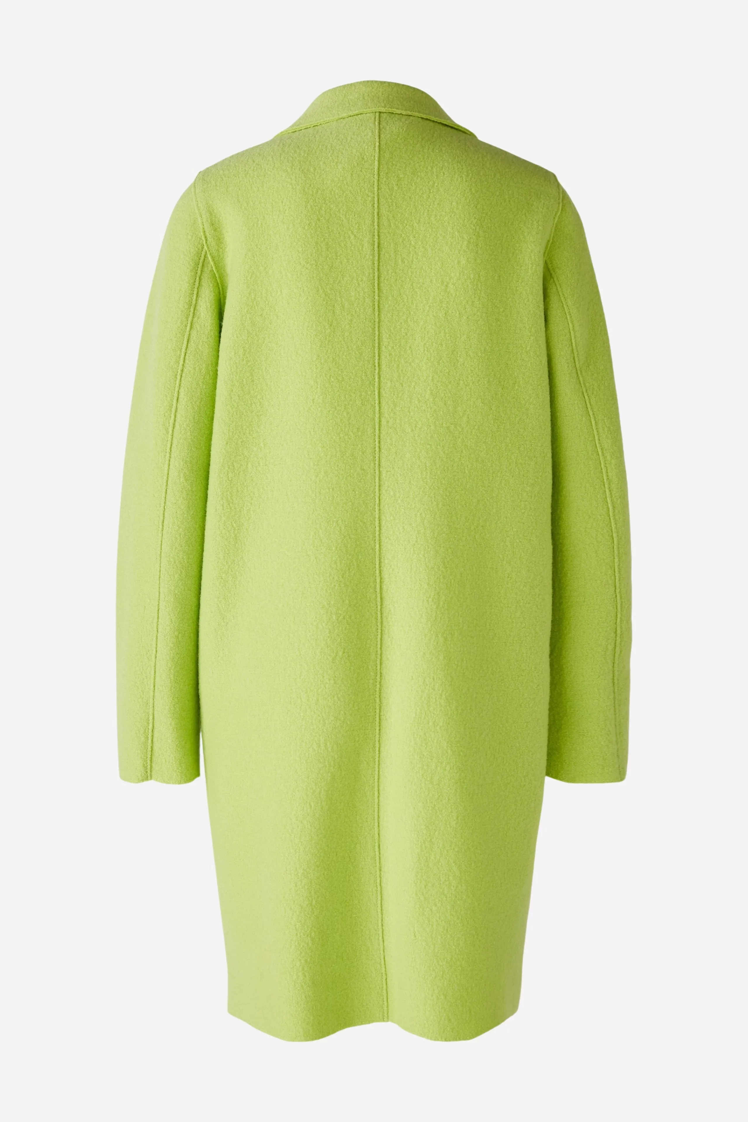 Oui Mayson Wool Coat Lime Green