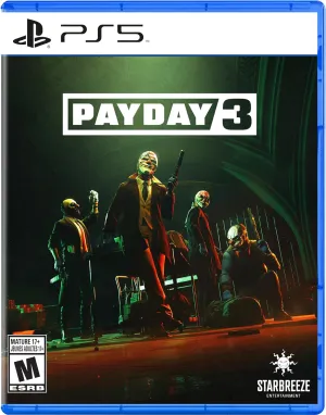 PAYDAY 3: Day One Edition PlayStation 5 PS5