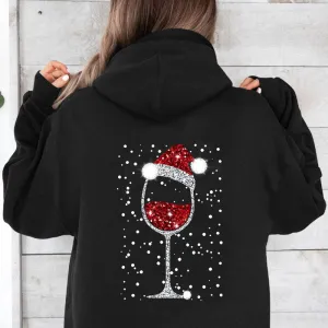 PEOPLETERRITORY New  wishes    trade new autumn and winter Christmas hooded casual loose long-sleeved sweater