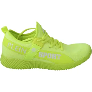 Philipp Plein Stylish Light Green Casual Sneakers