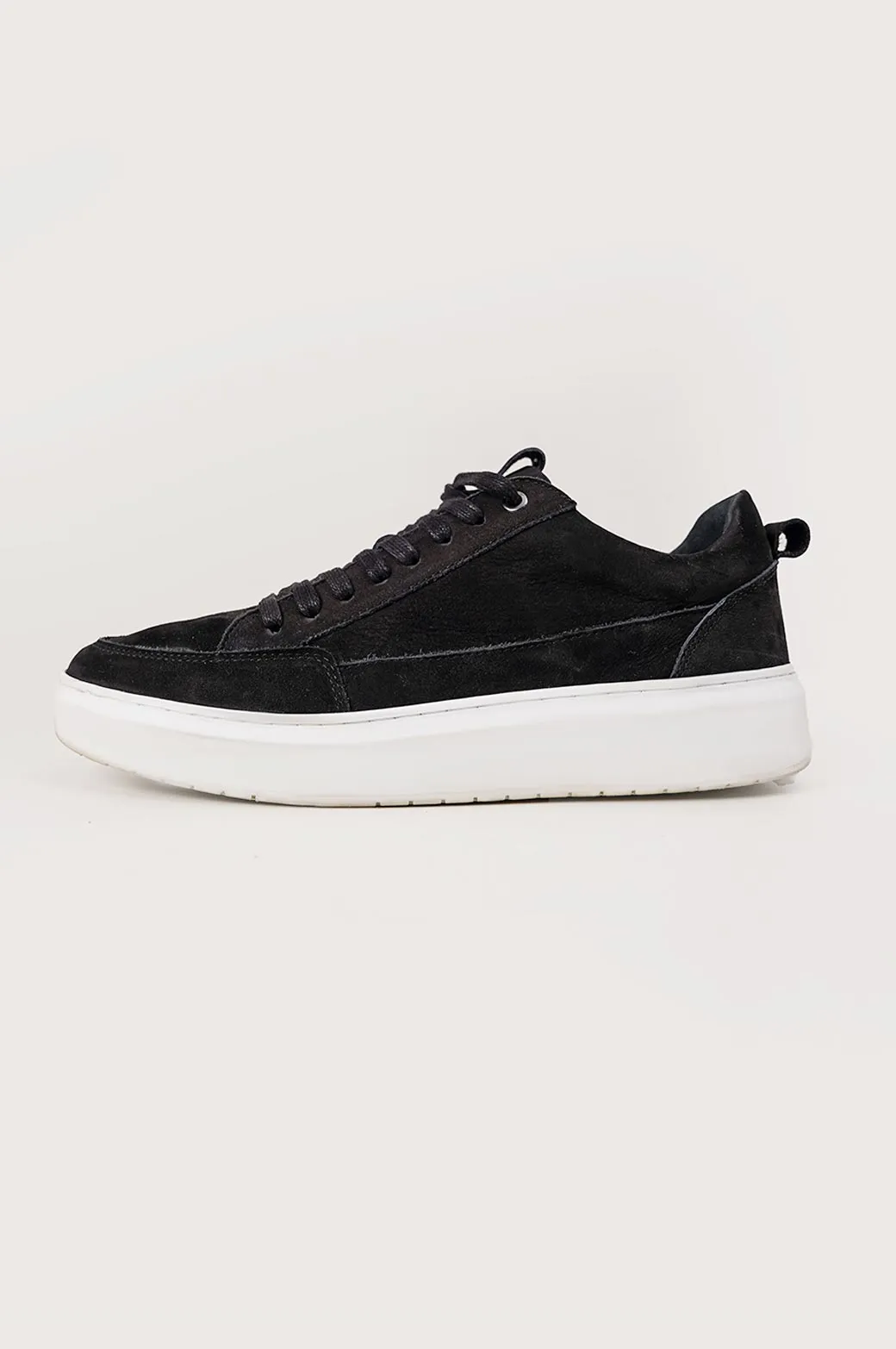 PLATFORM LEATHER SNEAKERS