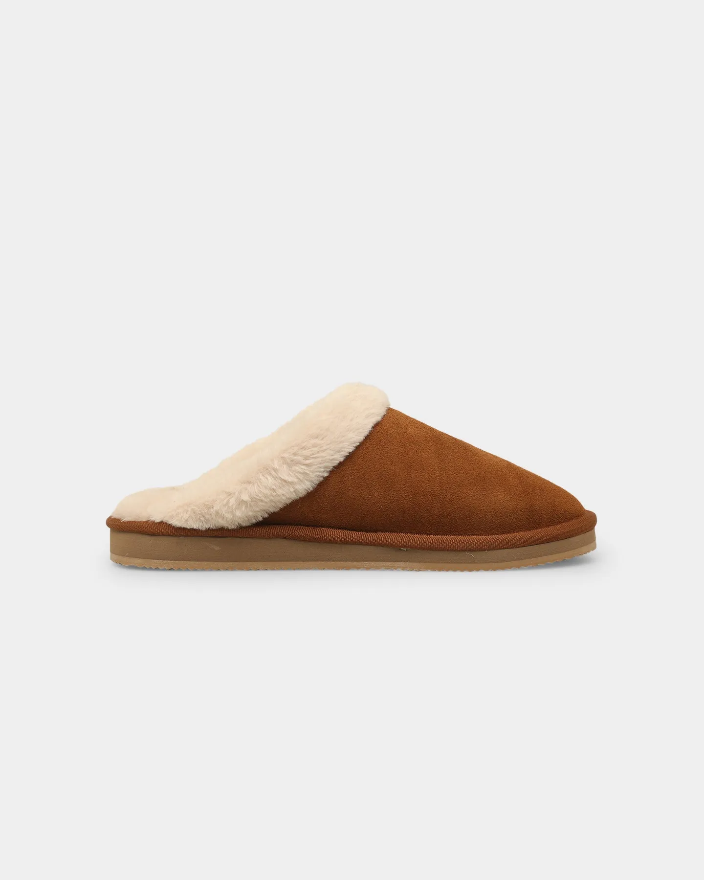 Polo Ralph Lauren Women's Kayleigh Scuff Bear Slipper SNF Suede