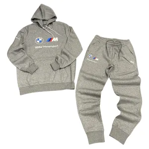 Puma BMW ESSENTIALS SWEATSUIT Men’s -medium gray heather