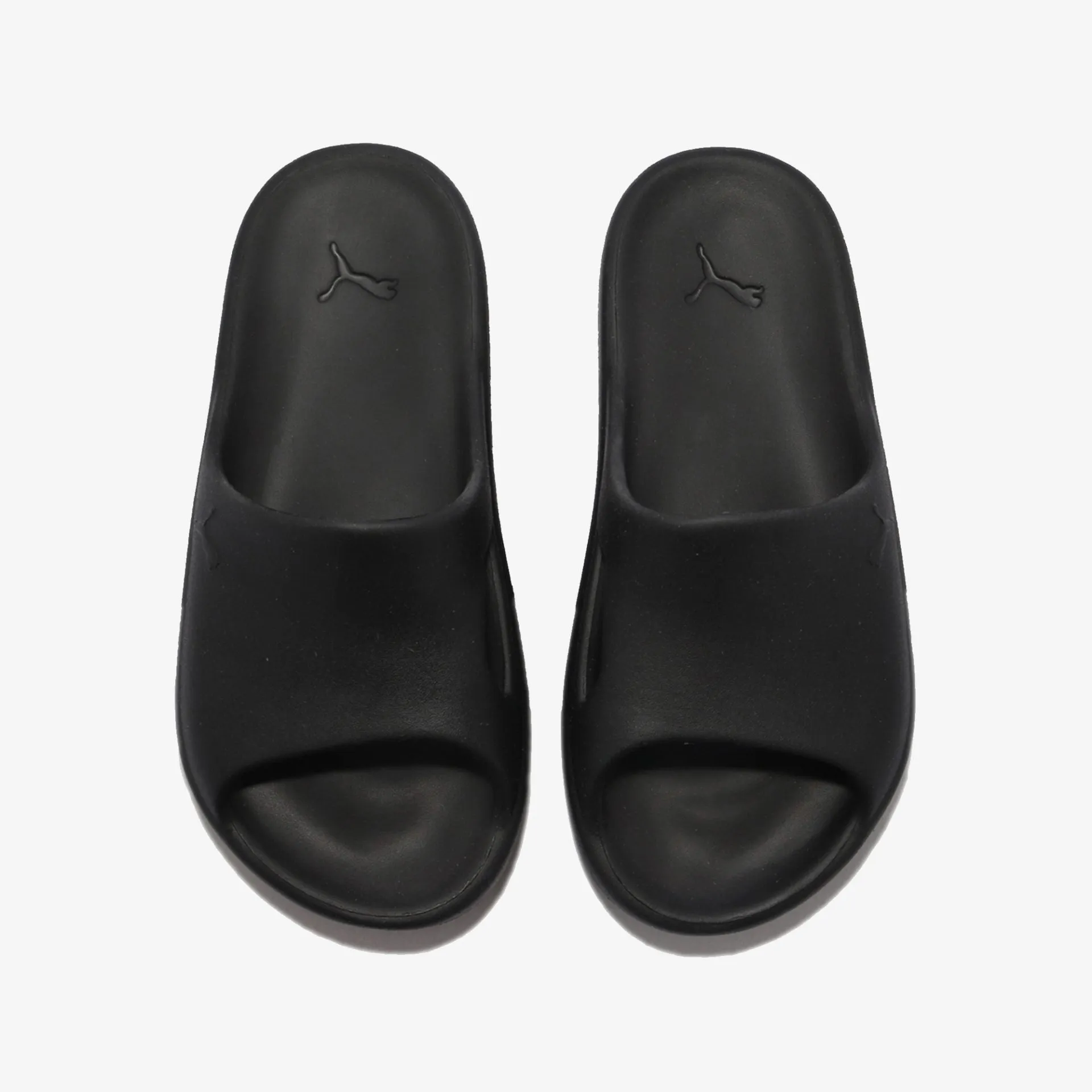 Puma | SHIBUI CAT UNISEX SLIDES  { BLACK