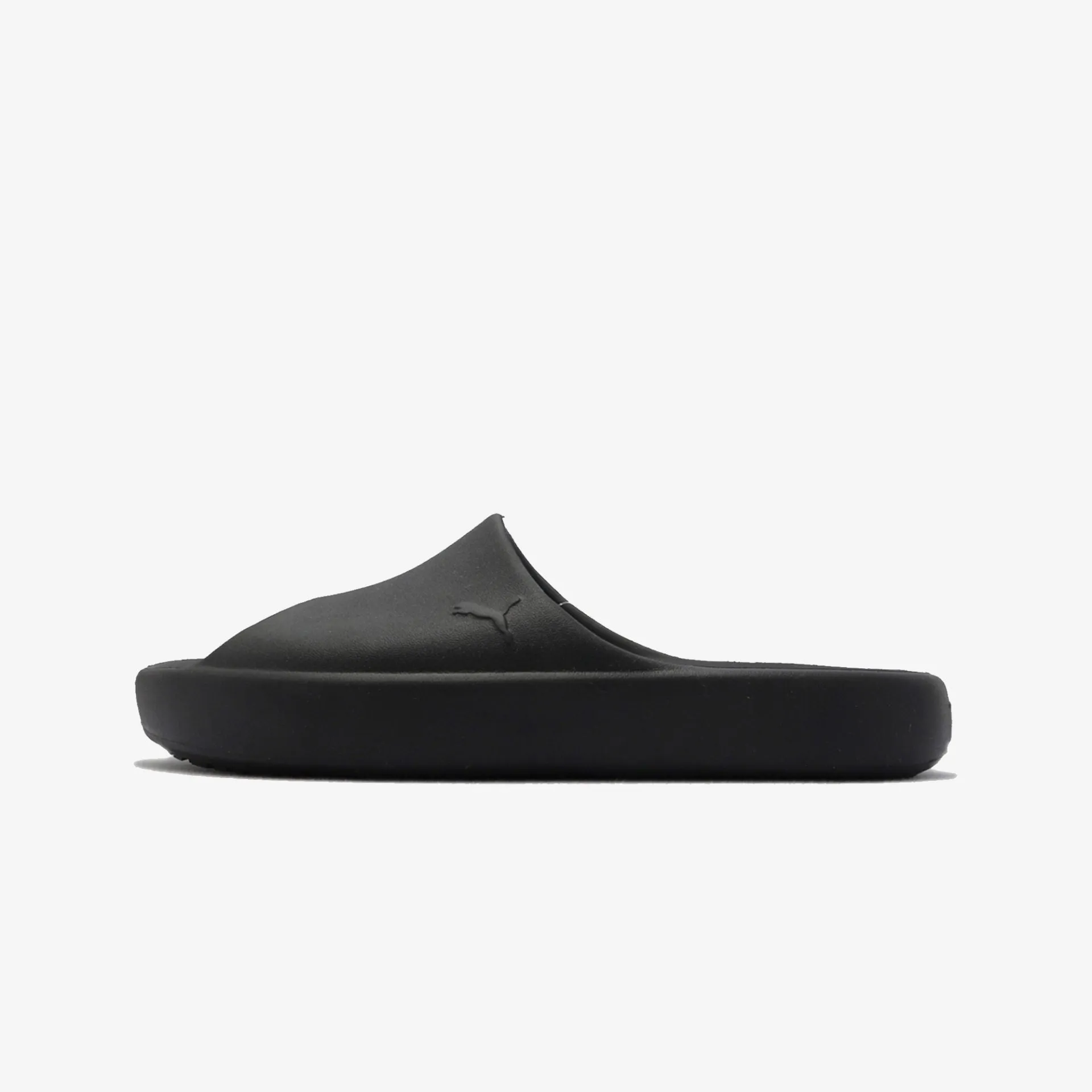 Puma | SHIBUI CAT UNISEX SLIDES  { BLACK