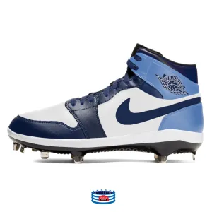 "Obsidian" Jordan 1 Retro Cleats