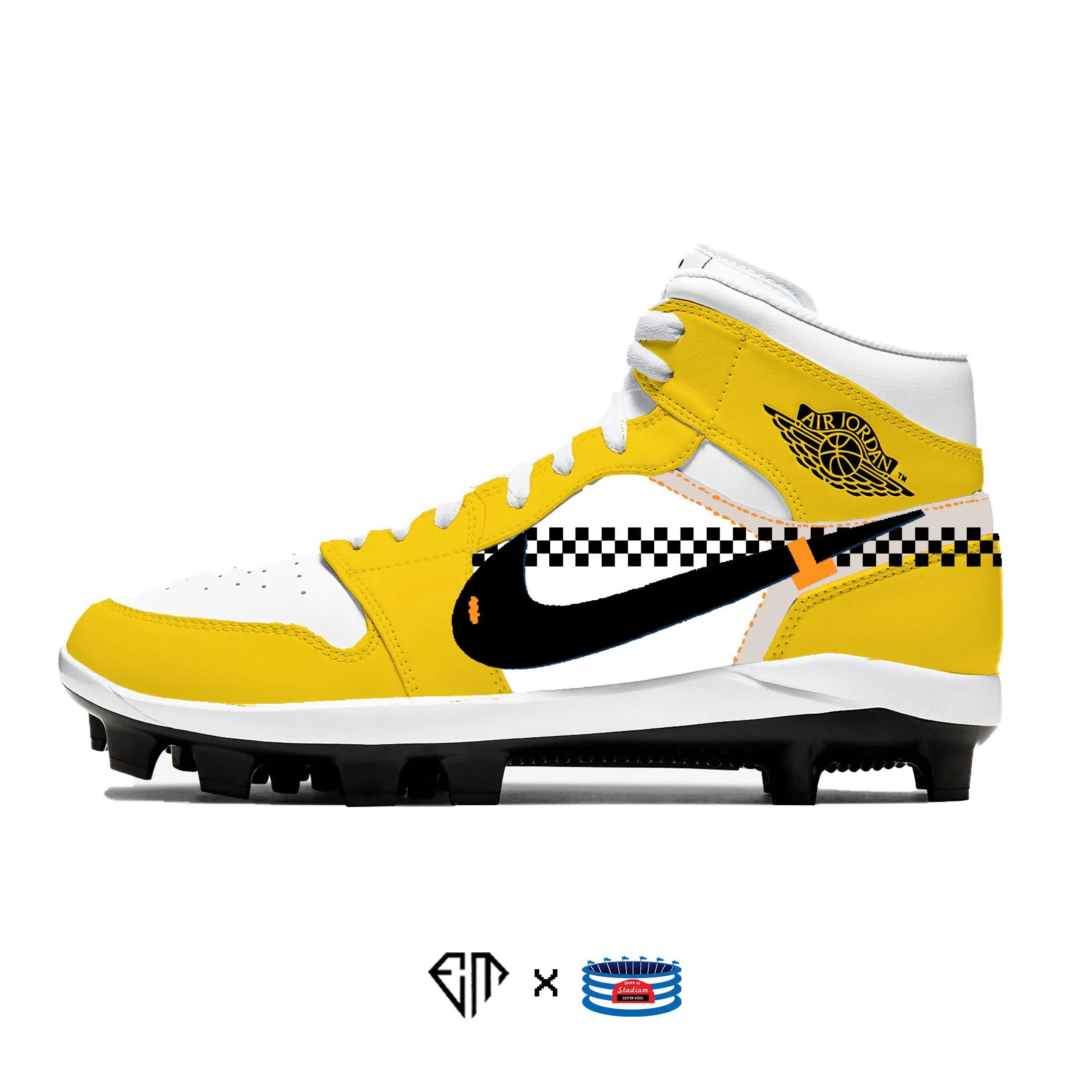 "Taxi" Jordan 1 Retro Cleats