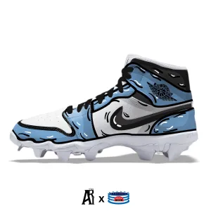 "University Blue Cartoon" Jordan 1 Kids' Multisport Cleats