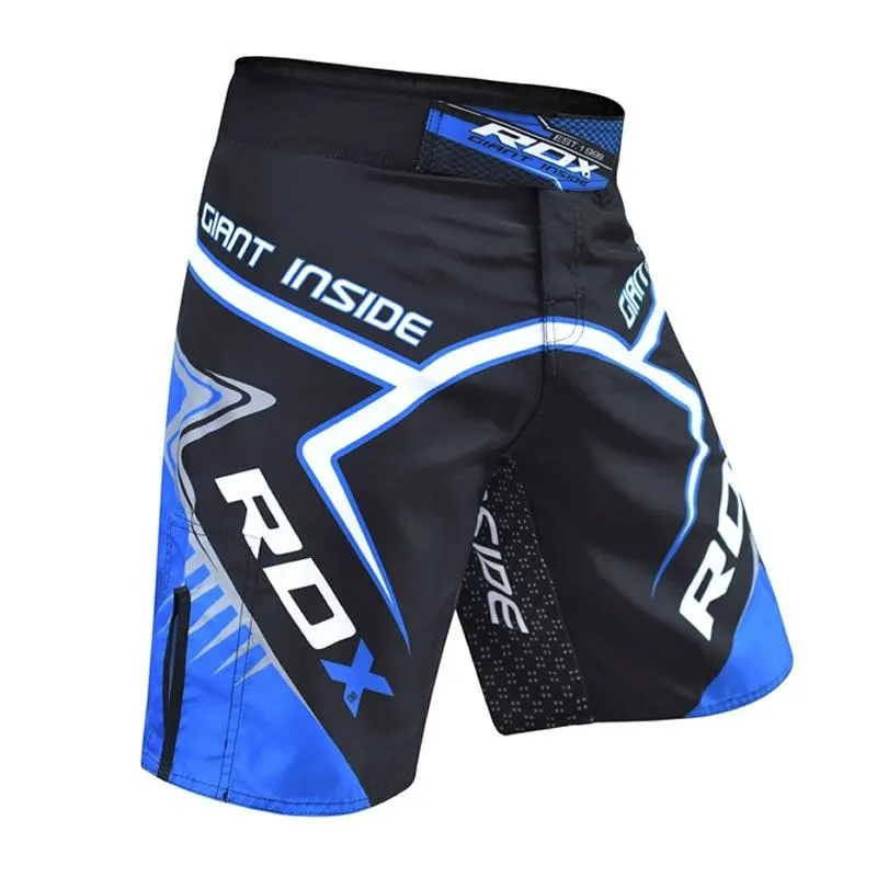 RDX R7 MMA Fight Shorts Black/Blue