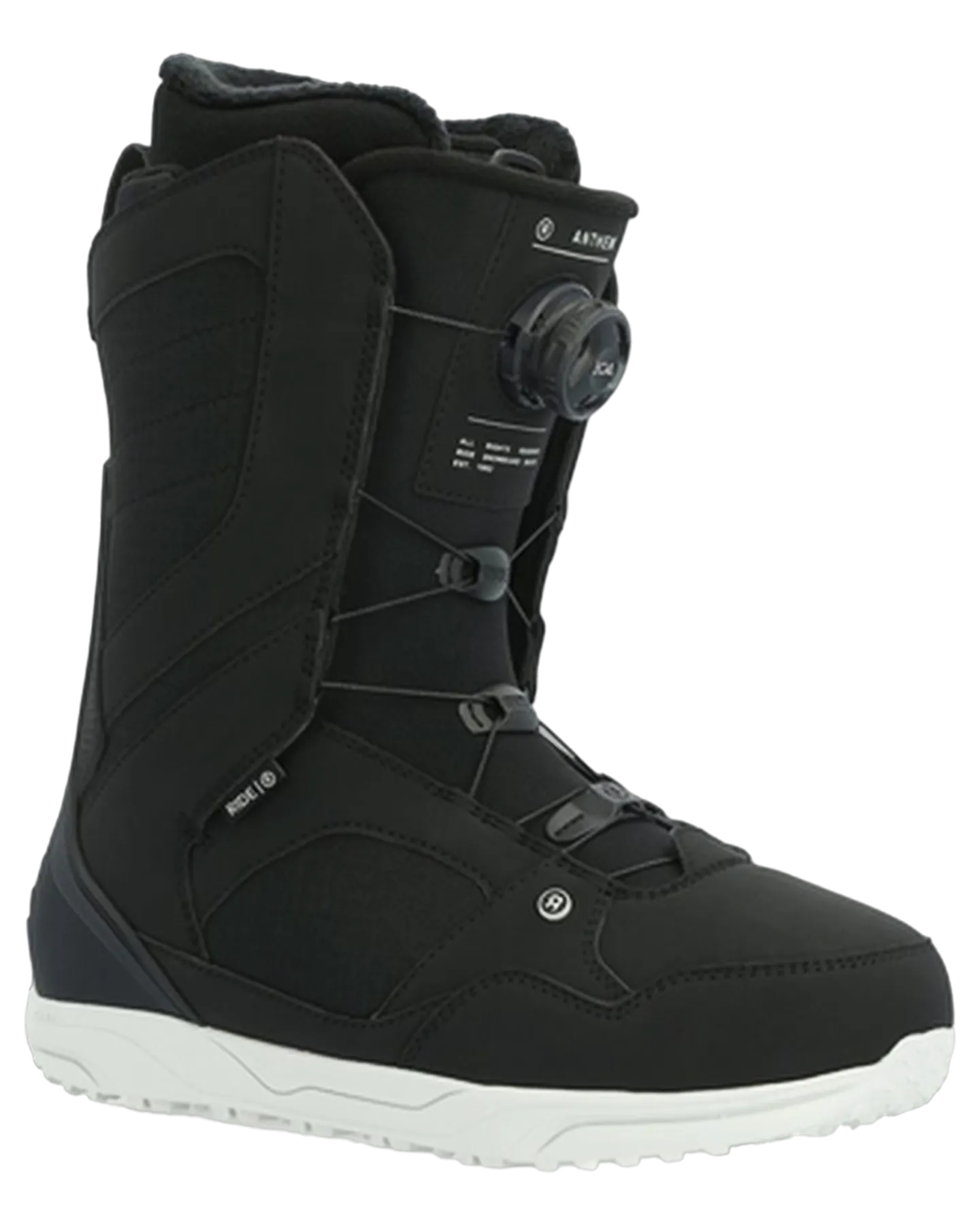 Ride Anthem Boa Snowboard Boots - Black - 2024