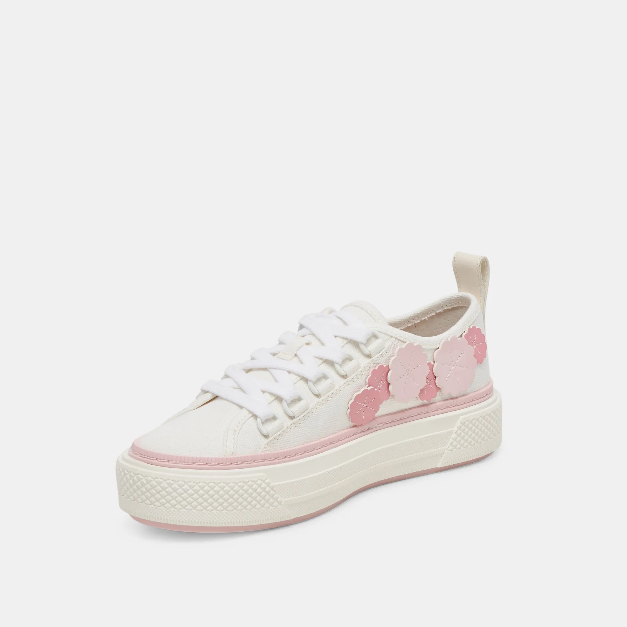 ROBBIN SNEAKERS PINK MULTI CANVAS