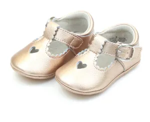 Rose Gold Rosalie Crib Shoe