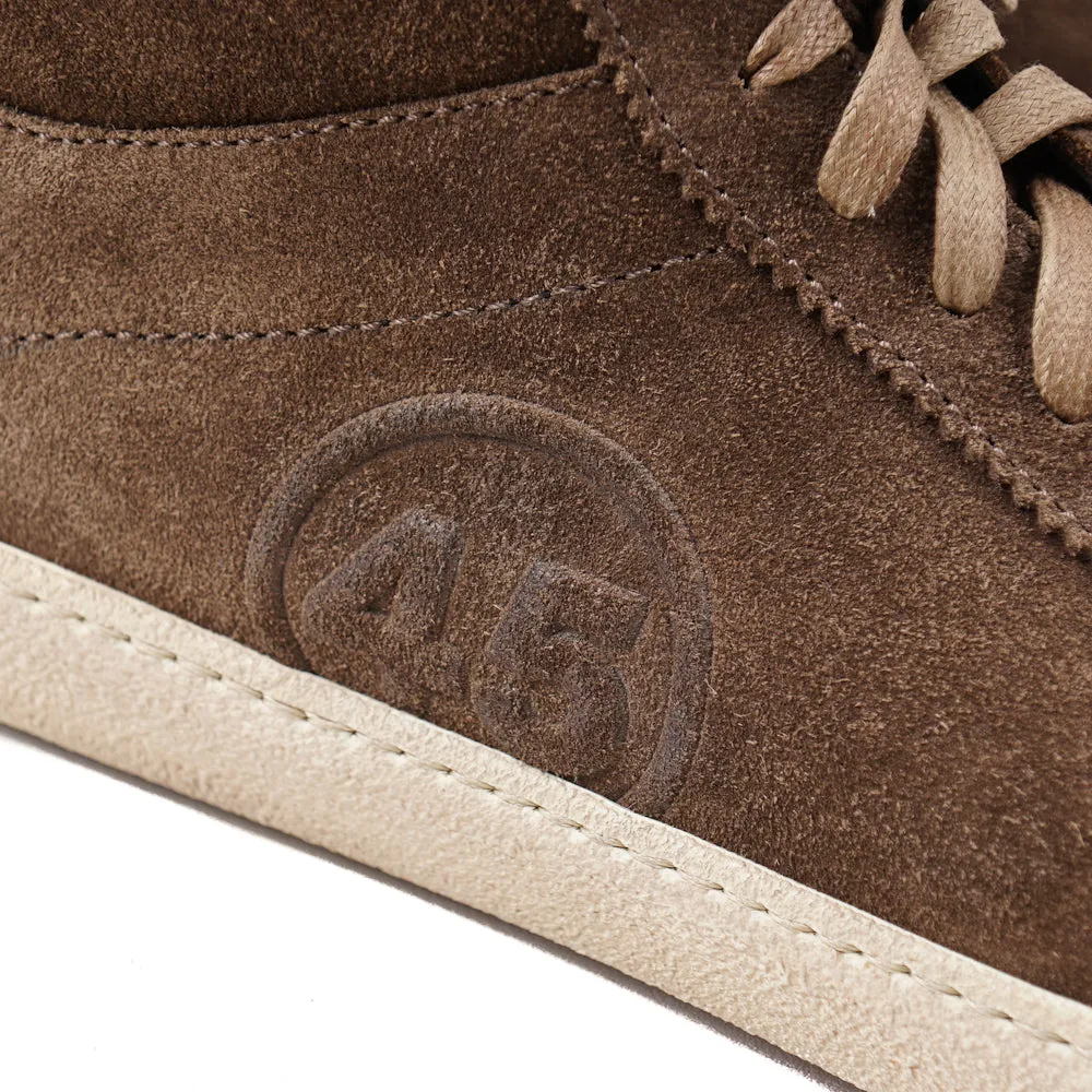 Santoni for AMG Mid-Top Suede Sneakers