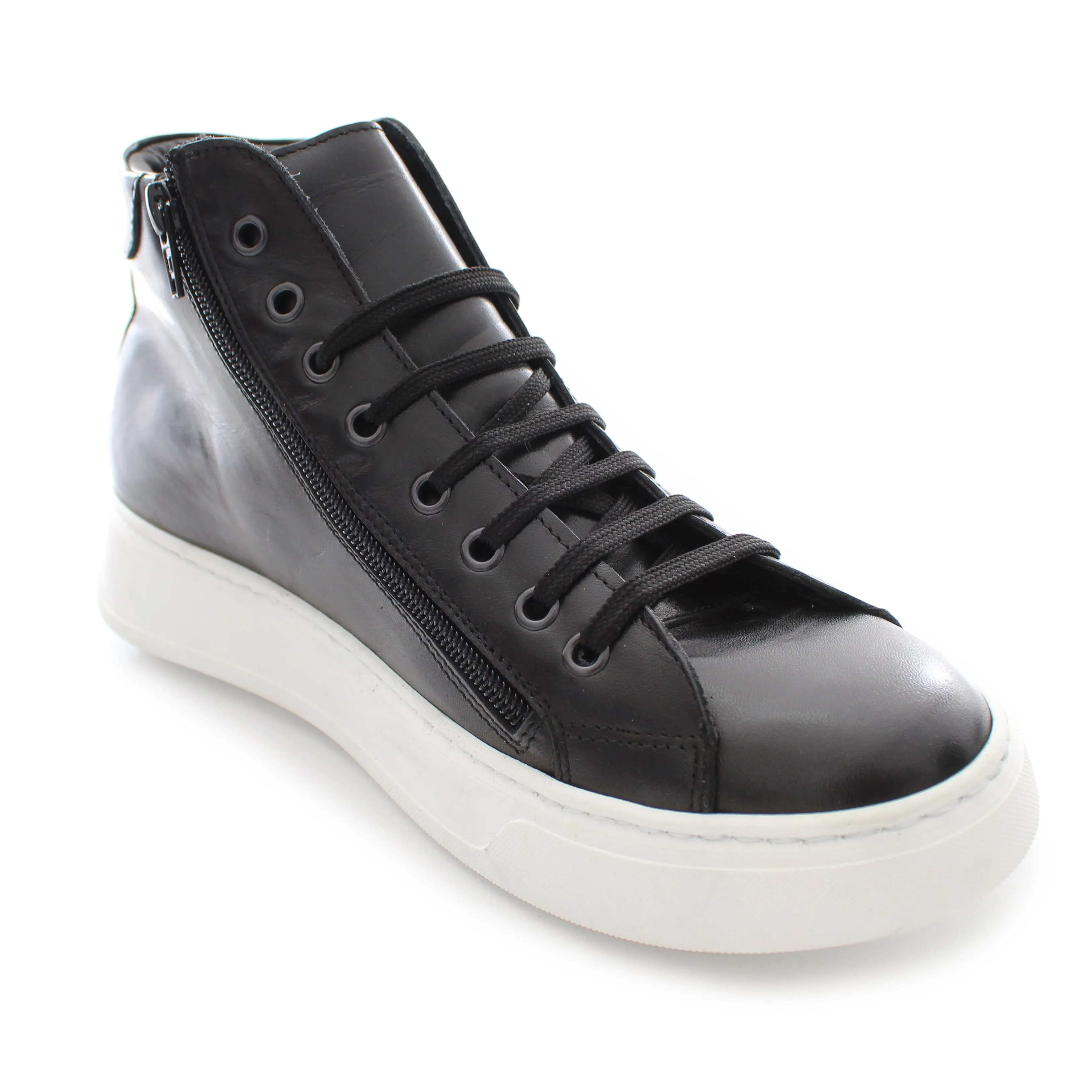 Scarpe Sneakers Uomo Alta con Zip ai lati Art. Sc57