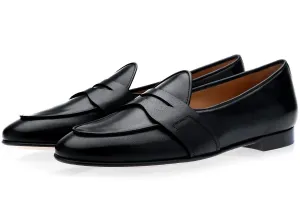 Scarpe - TANGERINE 9 TOLEDO BLACK BELGIAN LOAFERS