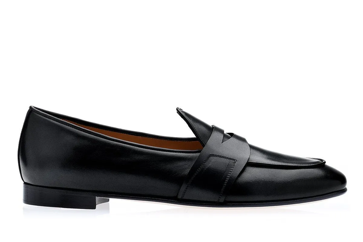 Scarpe - TANGERINE 9 TOLEDO BLACK BELGIAN LOAFERS