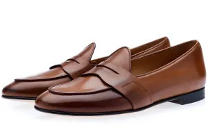 Scarpe - TANGERINE 9 TOLEDO TOBACCO BELGIAN LOAFERS