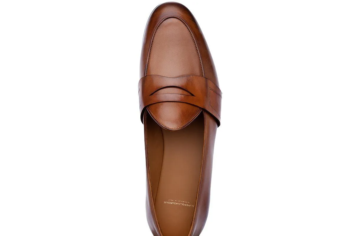 Scarpe - TANGERINE 9 TOLEDO TOBACCO BELGIAN LOAFERS