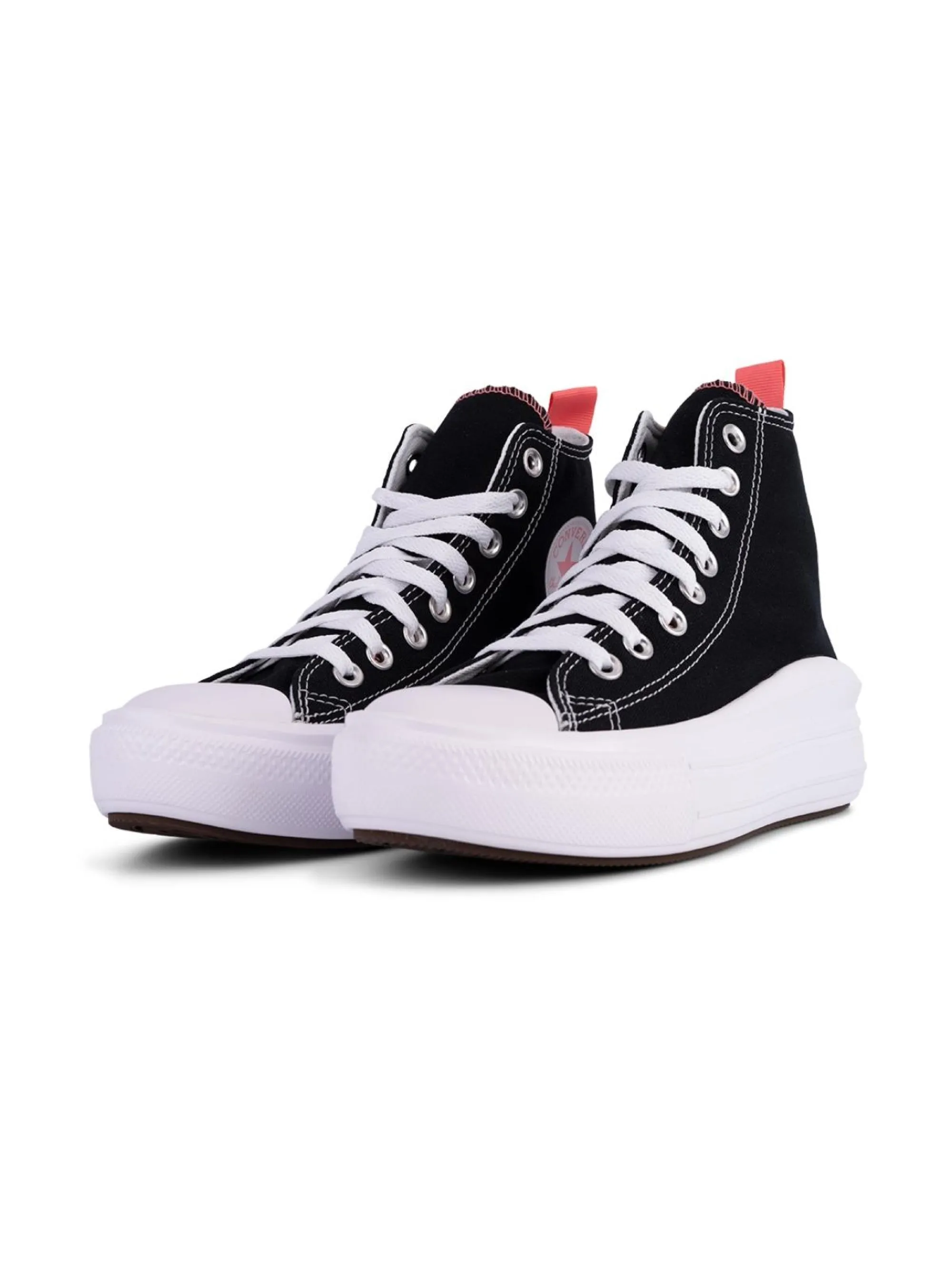 Sneakers Platform con Suola SmartFoam Nero