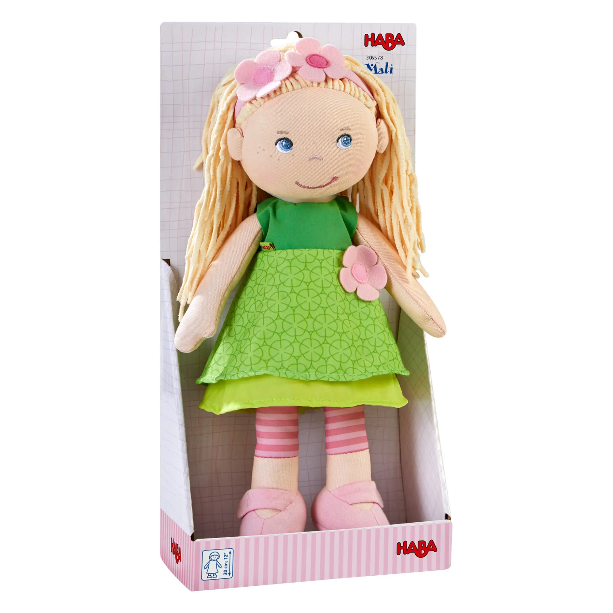 Soft 12" Doll Mali with Blonde Hair