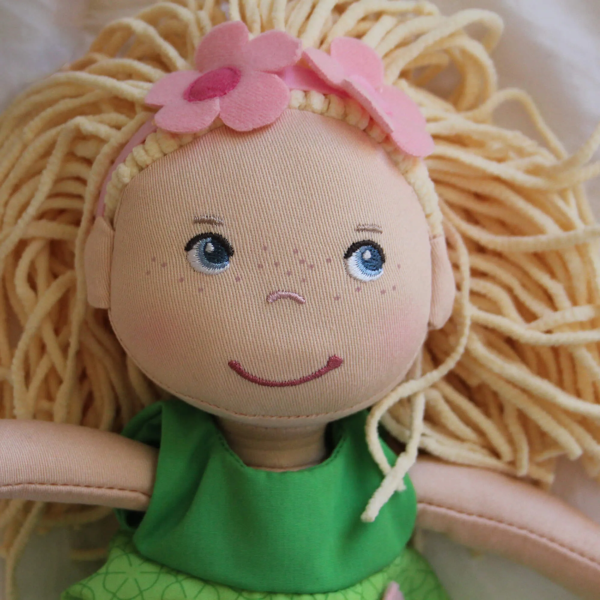 Soft 12" Doll Mali with Blonde Hair