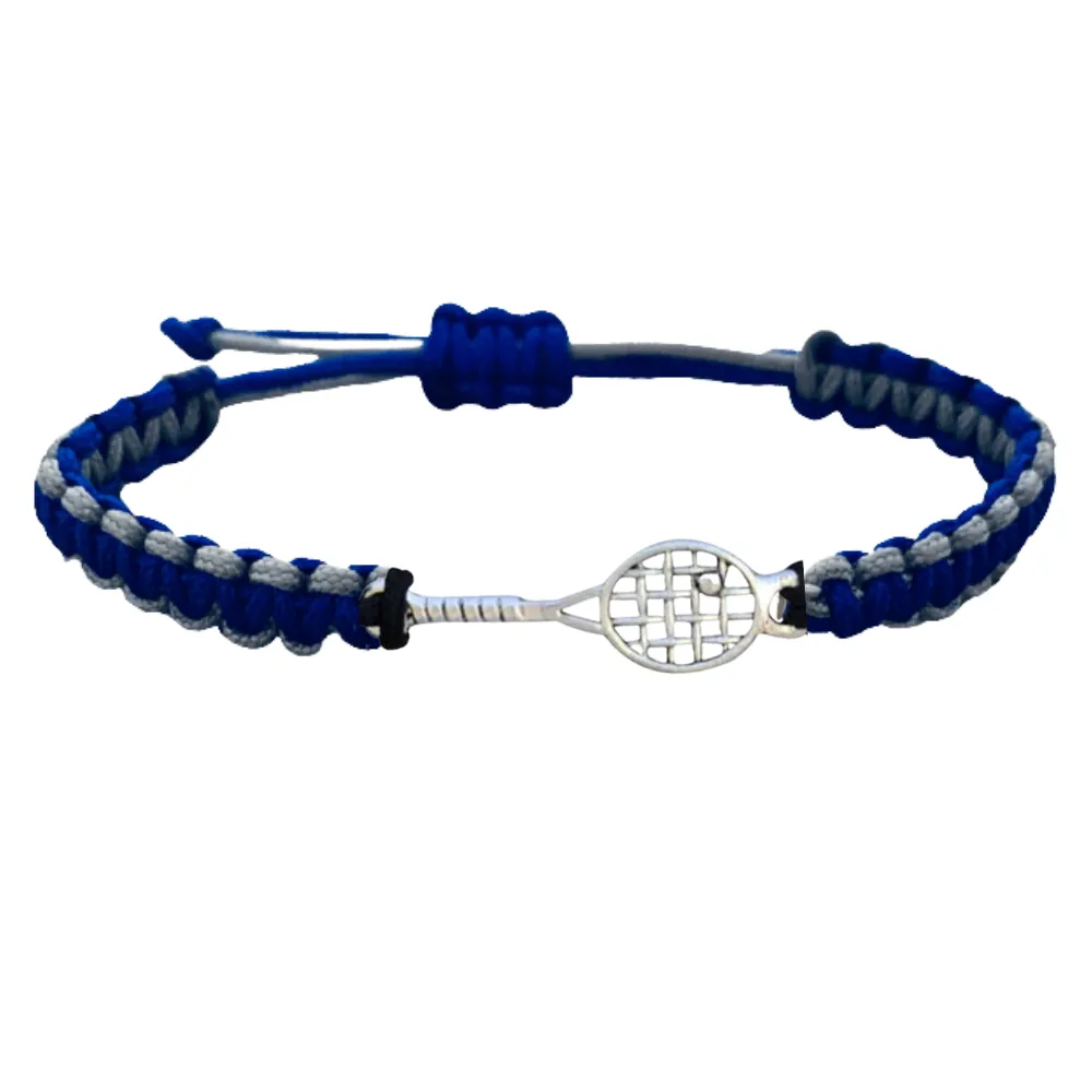 Tennis Racket Rope Bracelet - Pick Colors