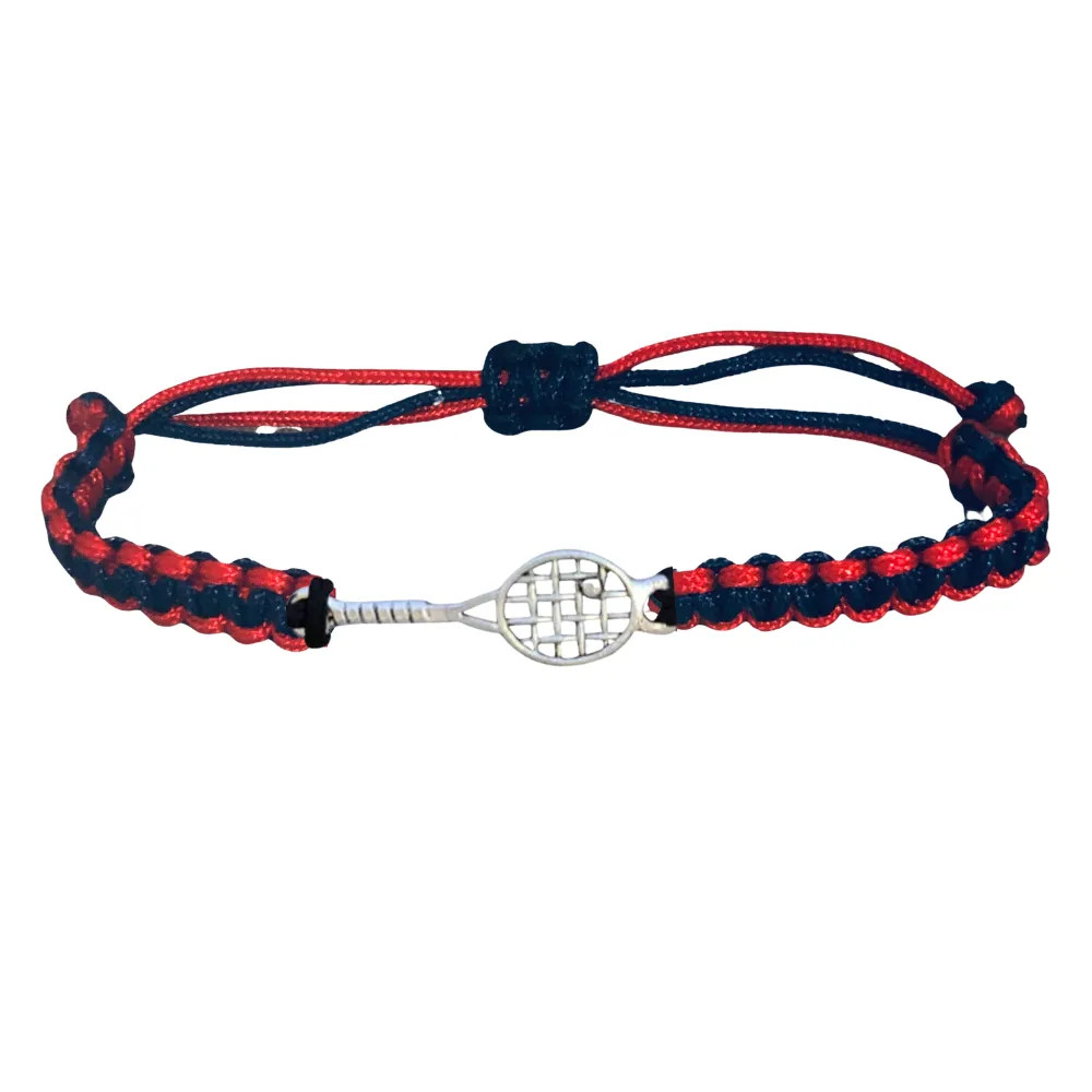 Tennis Racket Rope Bracelet - Pick Colors