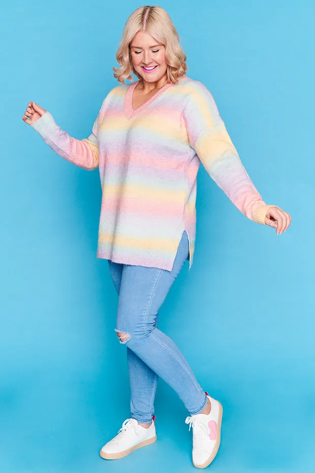 Tinker Rainbow Knit