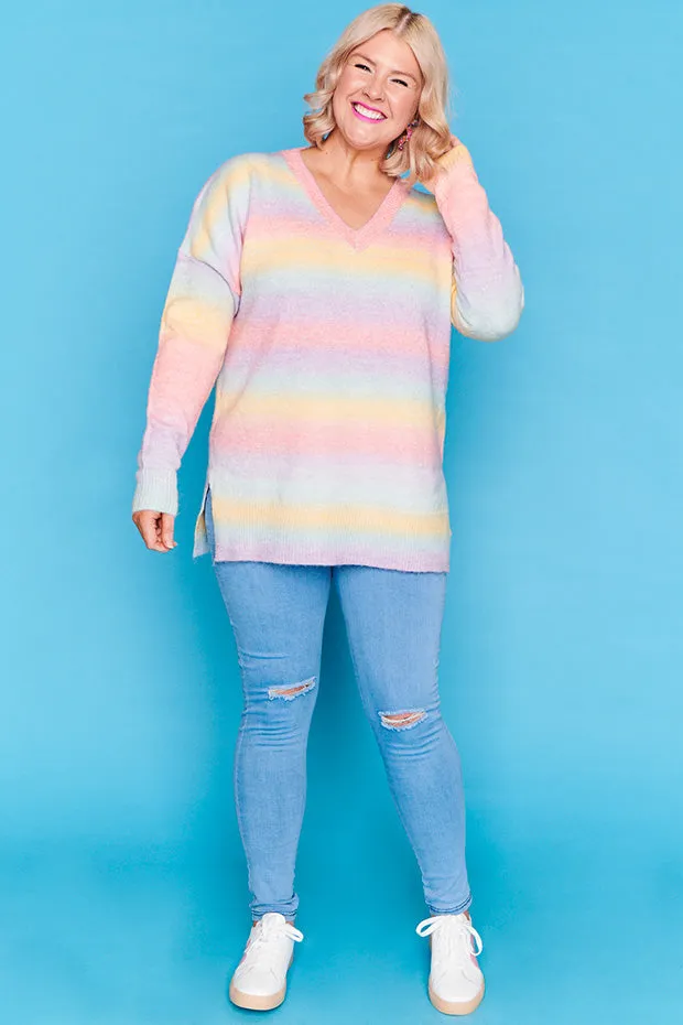 Tinker Rainbow Knit