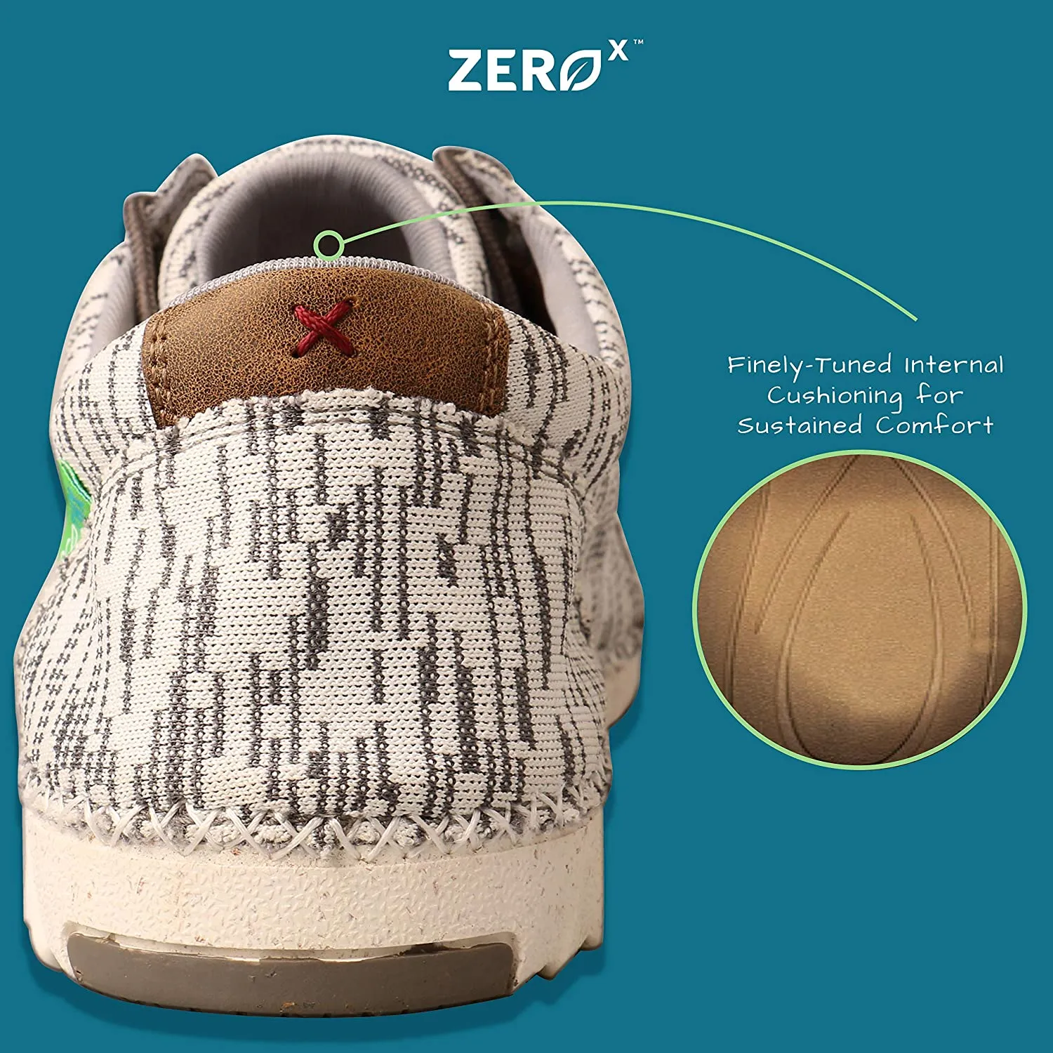 Twisted X Zero-X Men's Sneakers, Eco-Friendly and Casual Men's Fashion Sneakers