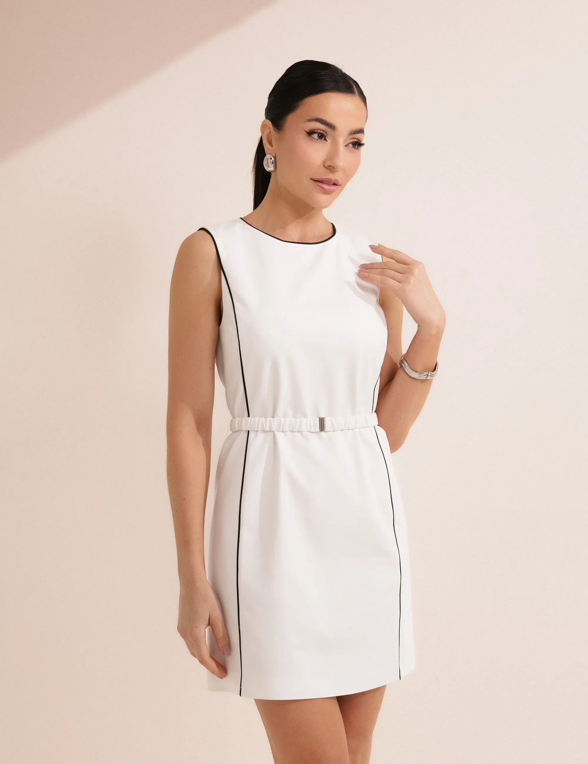 UC Tailored Mini Bicolor Dress