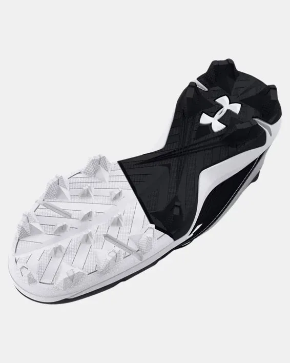 Under Armour Leadoff Low RM Youth Cleat - Black