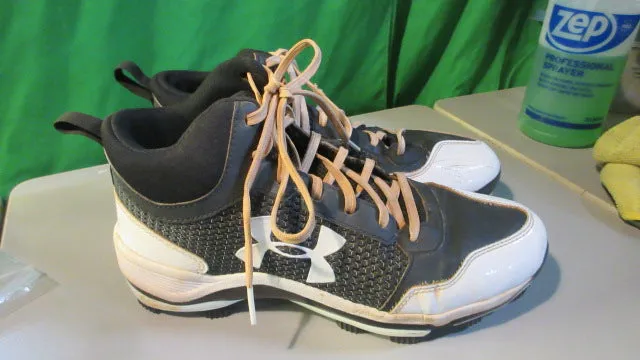 Used Under Armour Mid Cleats Size 7.5