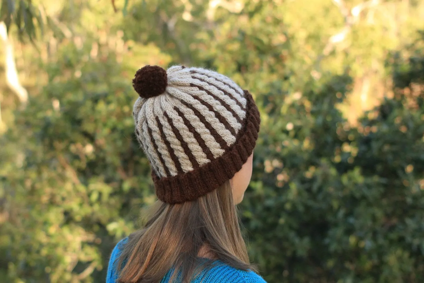 Wafer Cable Beanie | PDF Knitting Pattern