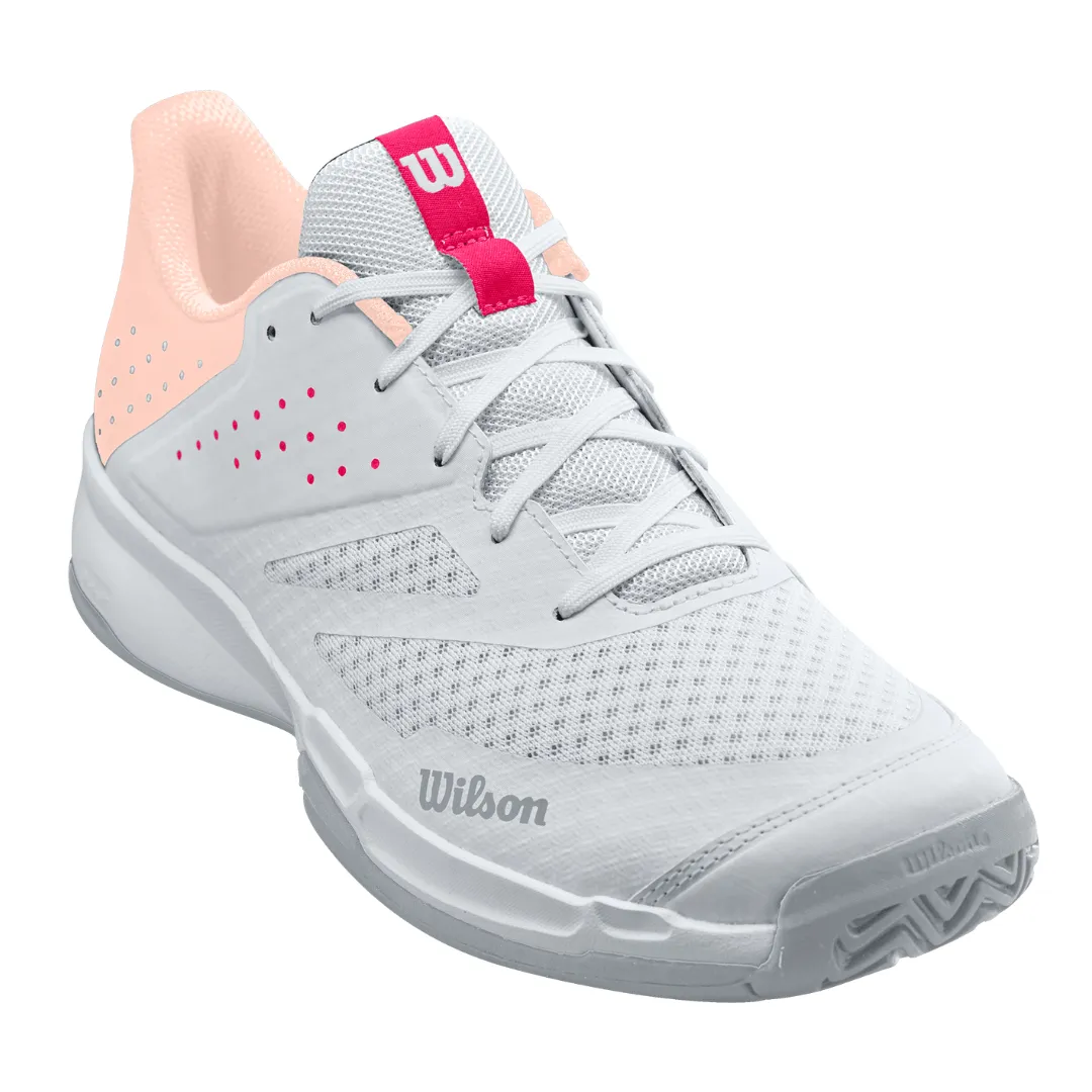 Wilson Kaos Stroke 2.0 Women Tennis Shoes - White/Scallopshell