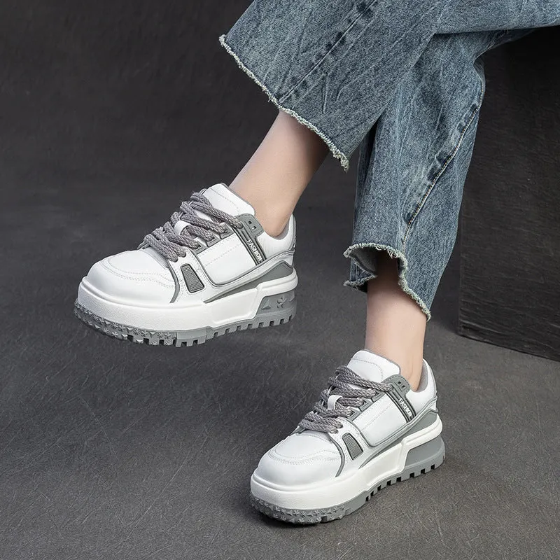 Women Fashion Color Matching Casual Sneakers