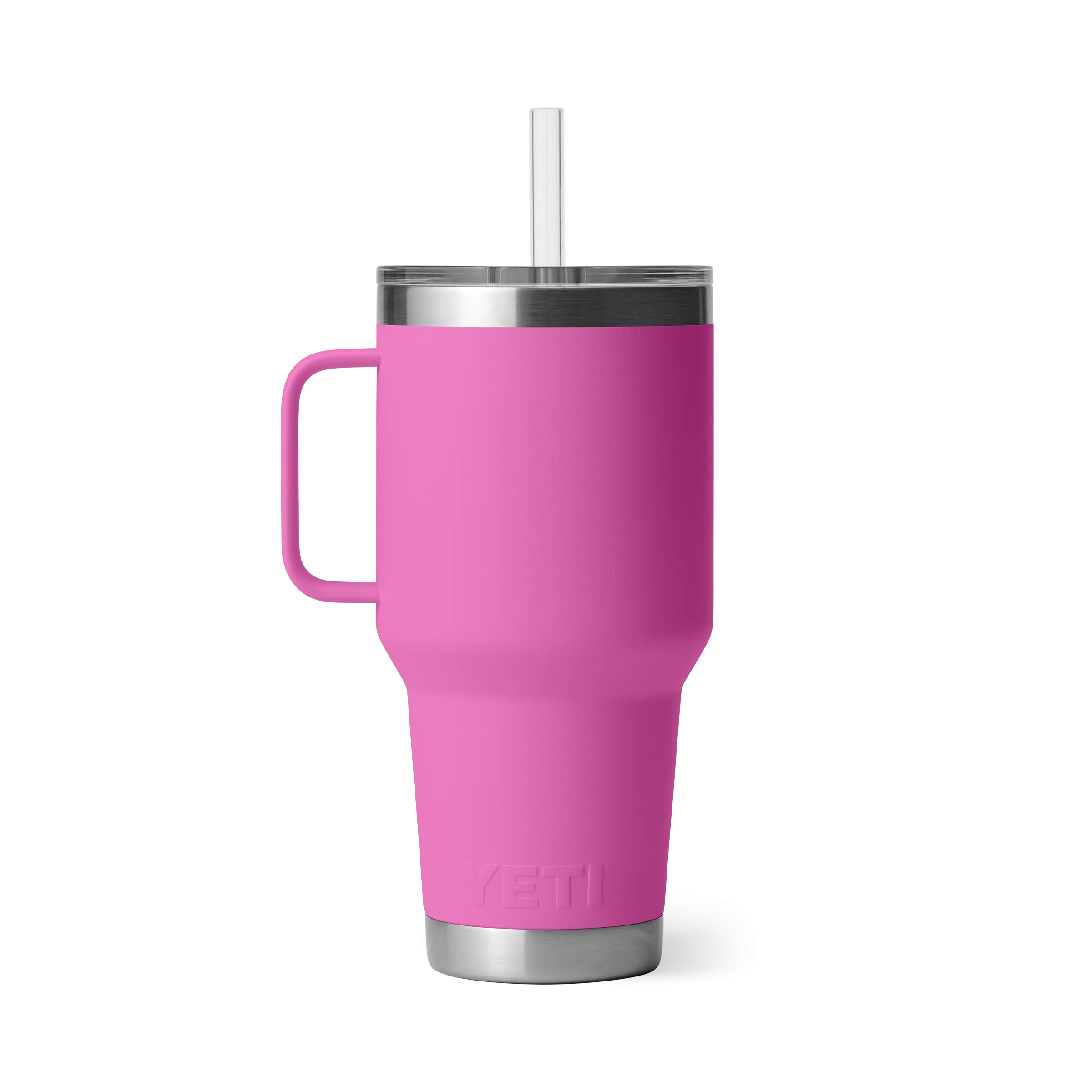 Yeti Rambler 35oz Mug With Straw Lid - Wildflower Fuchsia