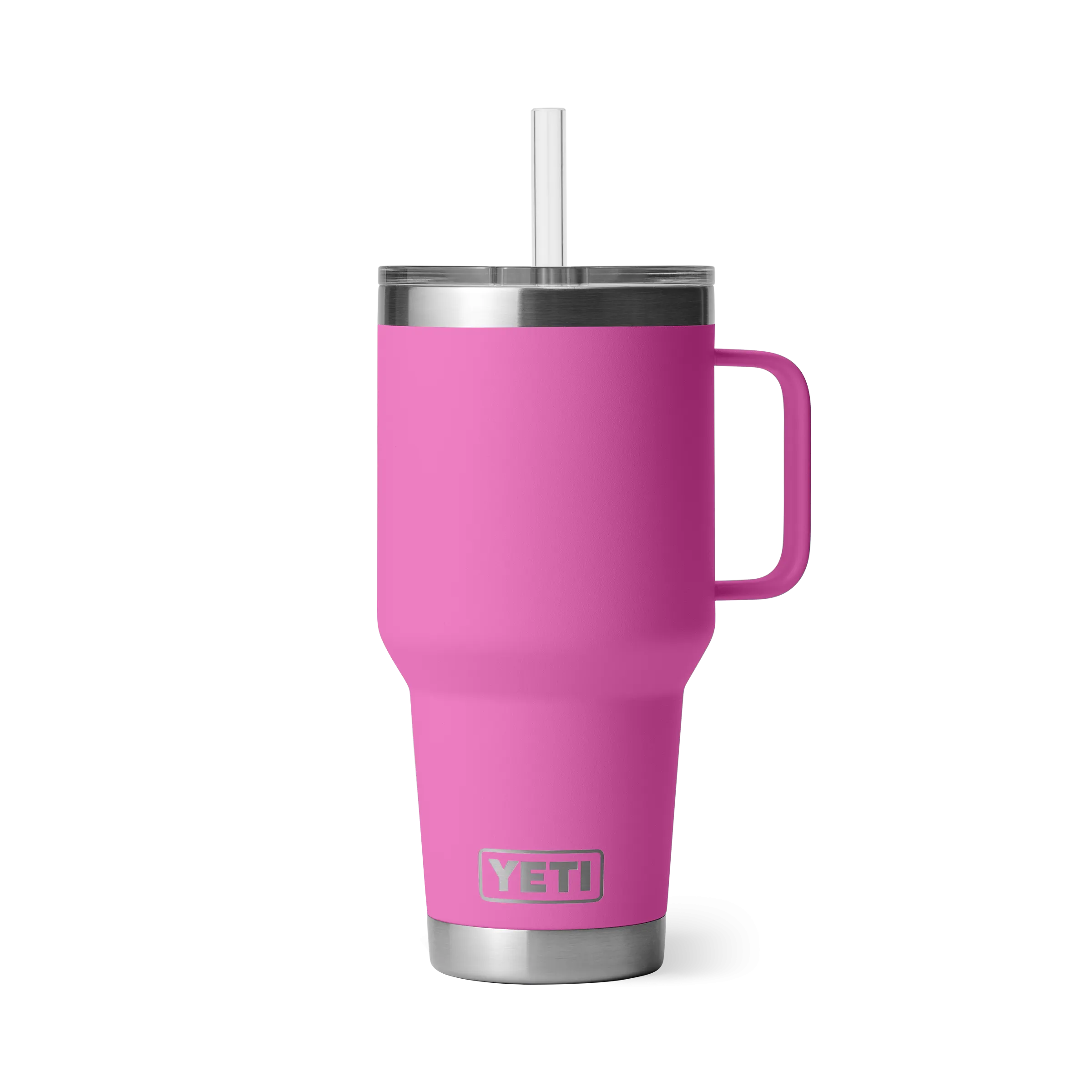 Yeti Rambler 35oz Mug With Straw Lid - Wildflower Fuchsia