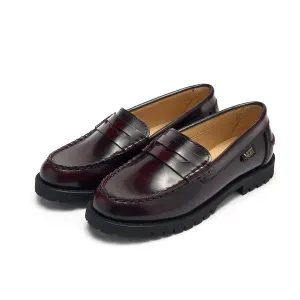 Young Soles Nicki Oxblood High Shine Loafer Leather Shoes